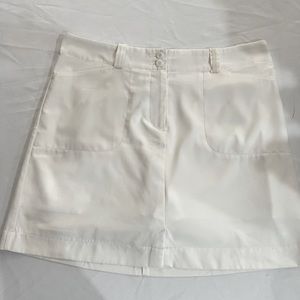 Maggie Lane womens golf skort, white, size 12